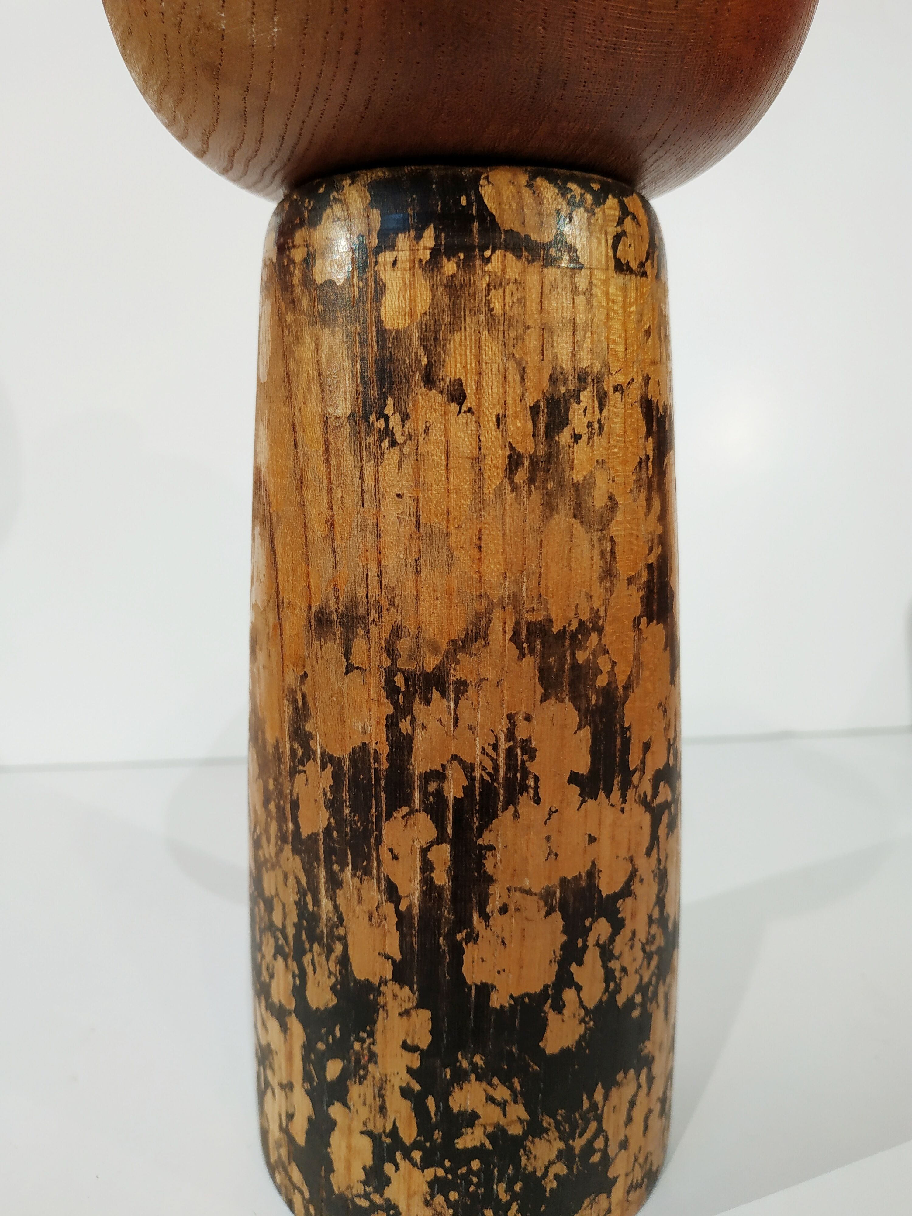 Kokeshi doll, master Kuribayashi Issetsu 1970  Japan