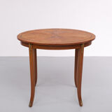Antique oval france center table, 1870
