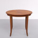 Antique oval france center table, 1870