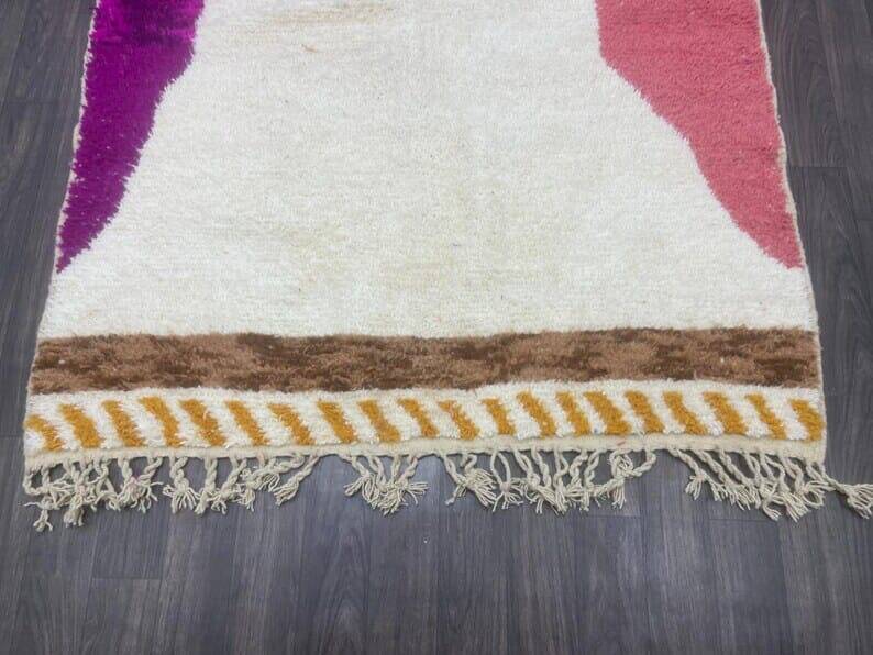 Traditional Moroccan Atlas wool rug size 350 x 150 cm