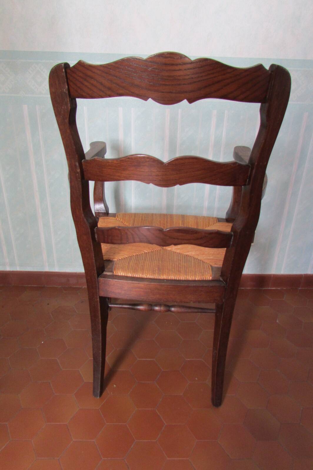 Grandfather's straw armchair