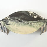 Sicilian marble eye coffee table circa 1970
