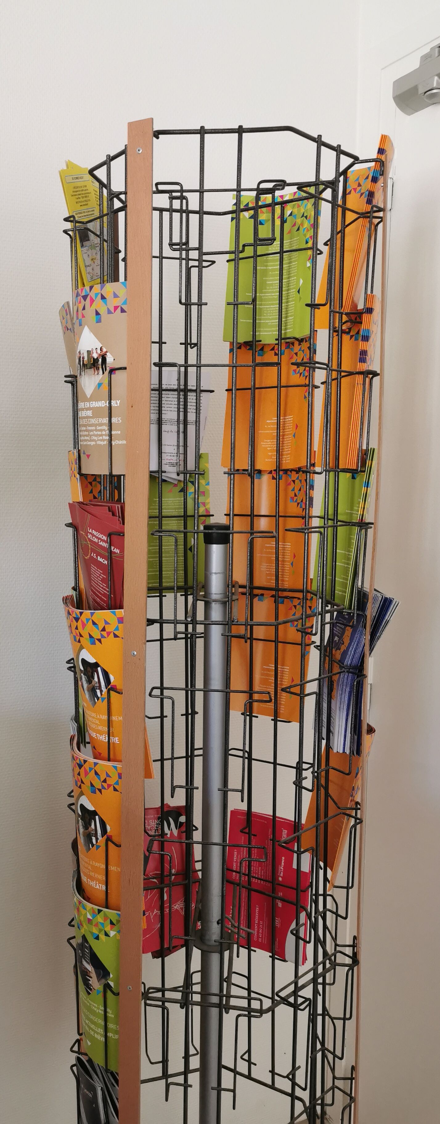 Carrying photo postcard