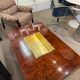 Coffee table "Alveo" attributed to Willy Rizzo for Mario Sabot, Italy.