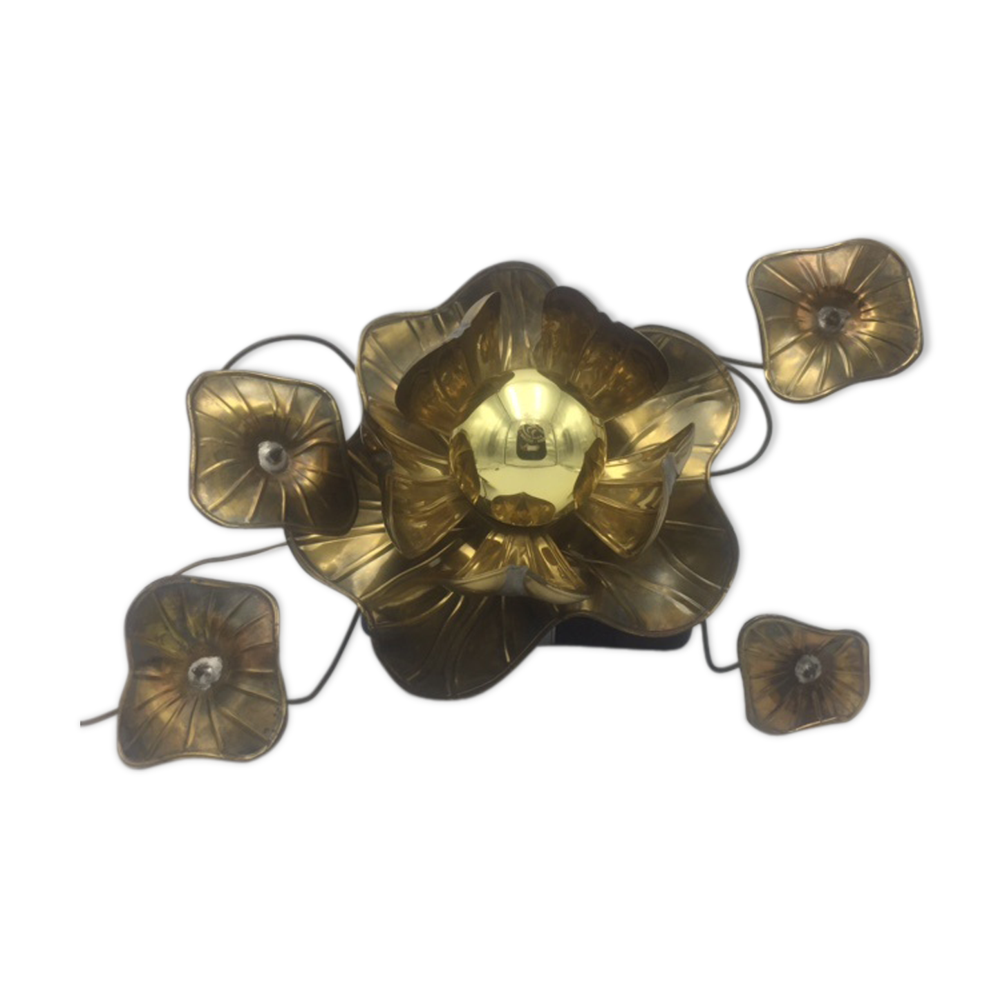 Wall lamp flower of the Maison Jansen