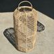 Large lantern-shaped rattan pendant lamp H50 D24