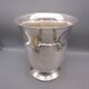 Antique silver-plated champagne bucket in the Médicis style.