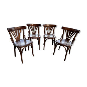 suite de 4 chaises bistrot