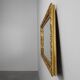 Large French Rustic Baroque Oak Wall Mirror, circa 1850