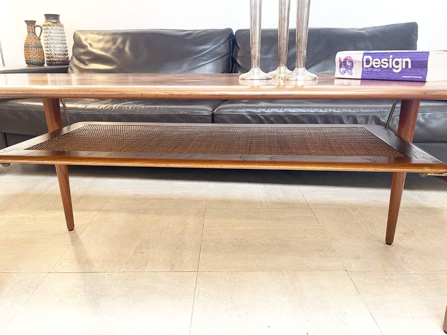 Teak coffee table Peter Hvidt & Orla Mølgaard – 1970s