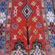 Colorful Moroccan boujad rug - 167 x 322 cm