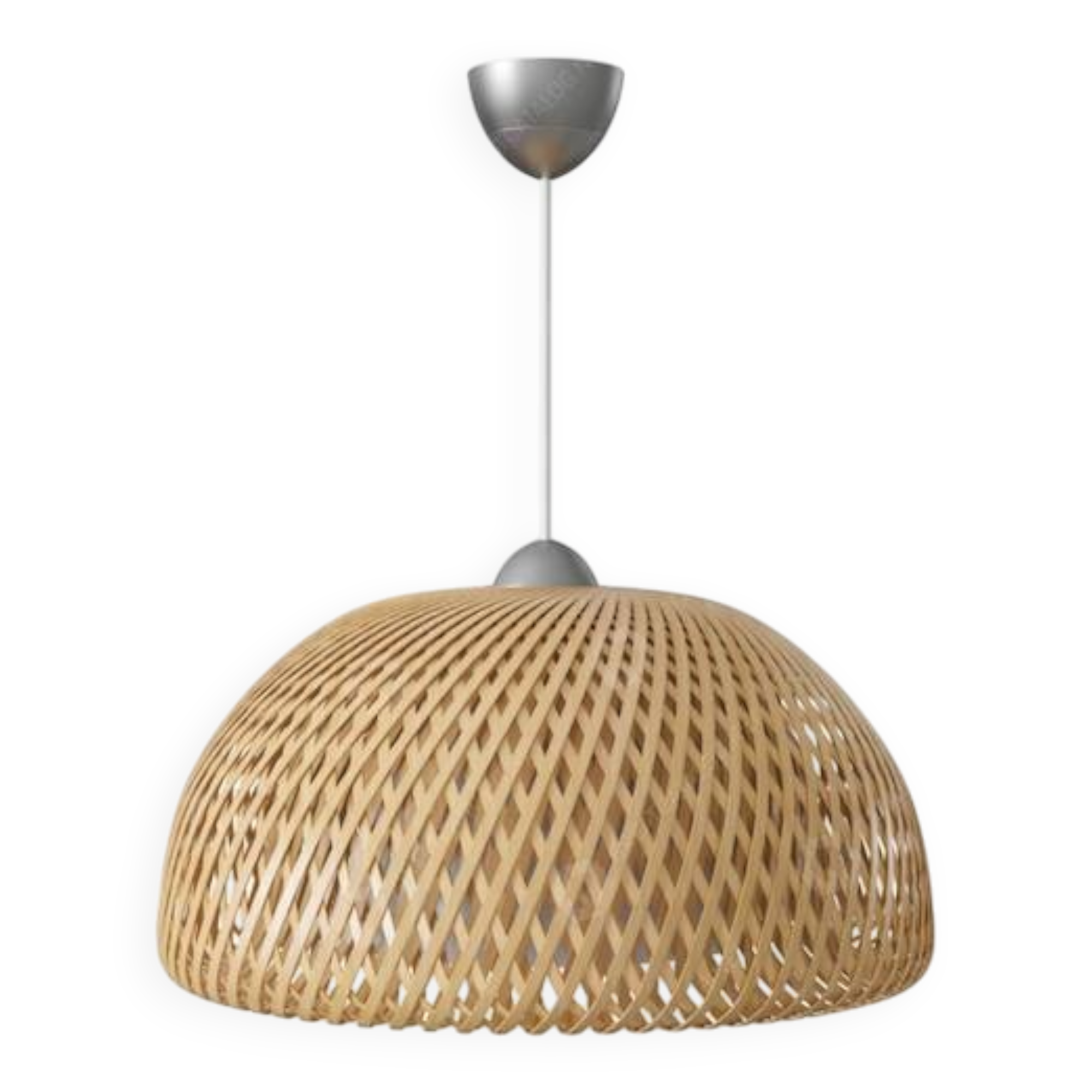 IKEA Boja pendant light in woven split bamboo - Designer Lamp