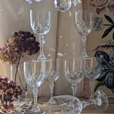 Crystal footed glasses