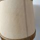 Vintage gilded brass tripod floor lamp