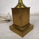 Lampe bronze doré maison Charles