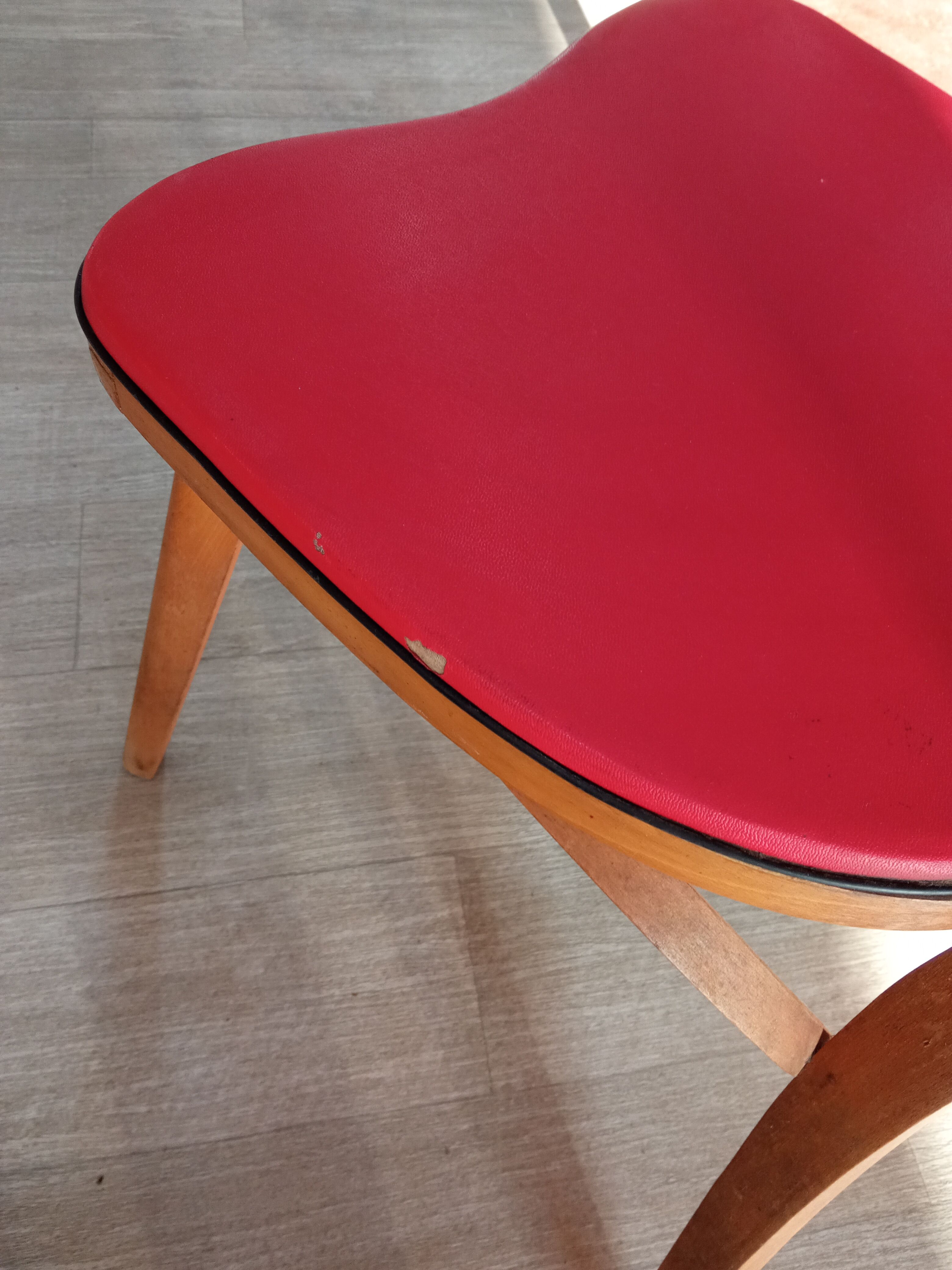 4 Baumann heart chairs