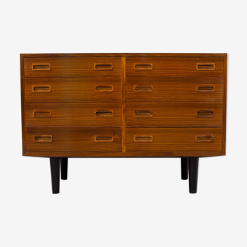 Commode en palissandre danois Carlo Jensen pour Poul Hundevad, années 1960