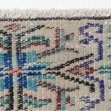 Flower Design Oushak Carpet