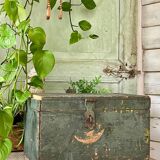 Green workshop chest