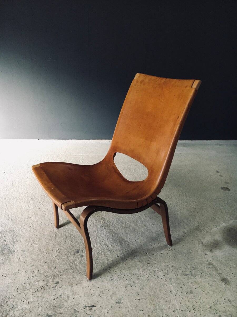 Scandinavian Eva Easy Chair by Bruno Mathsson, Sweden, 1960s