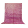 Tapis marocain vintage violet 197 x 296 cm - Tapis en laine berbère - Tapis fait main