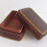 Vintage leather box