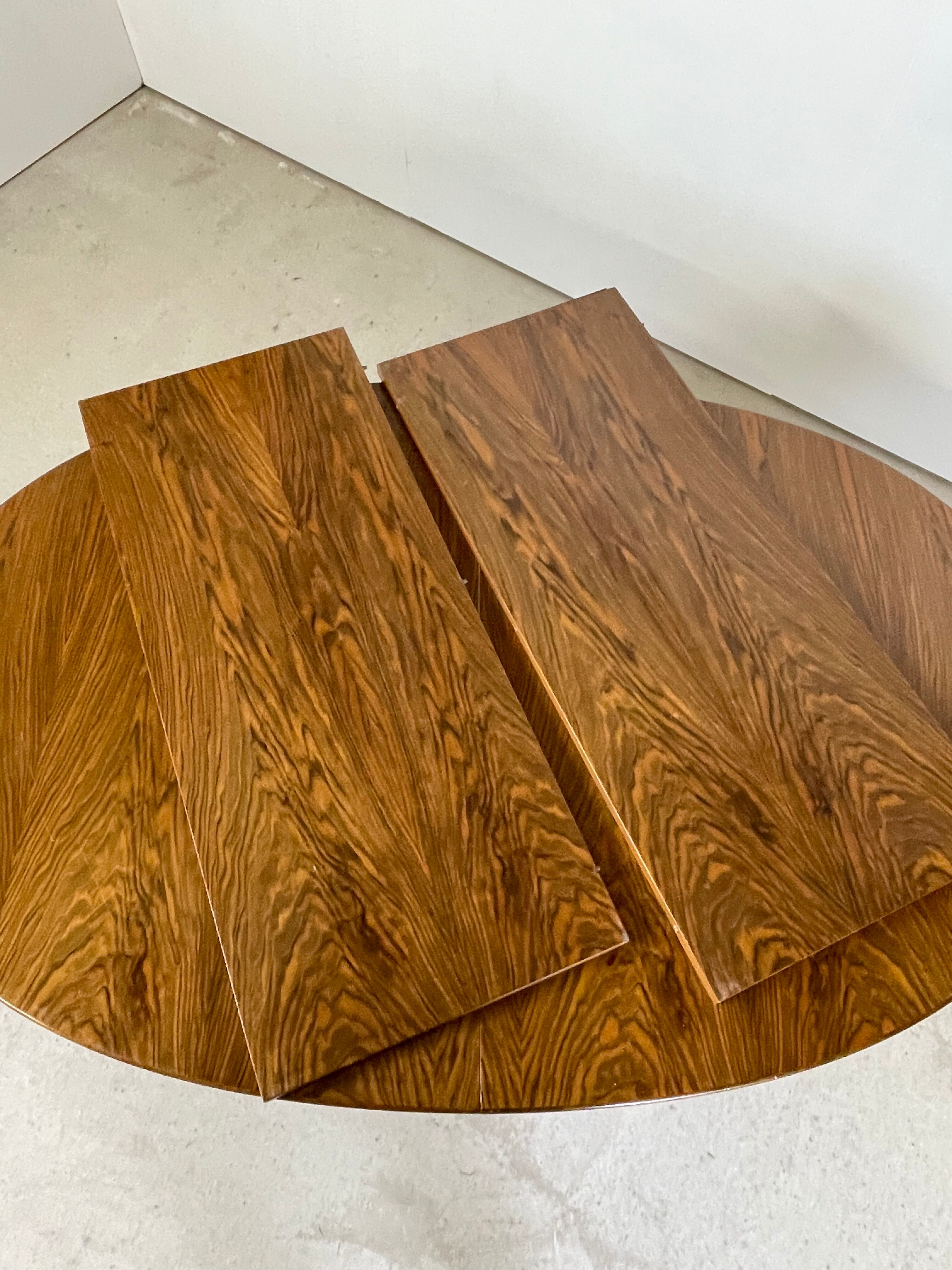 Large rosewood baumann table