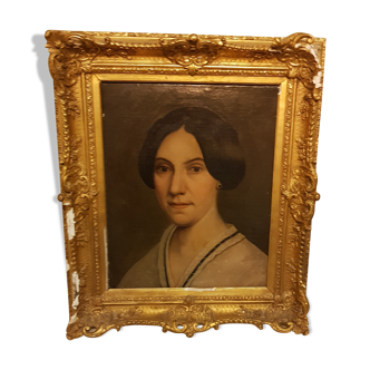 Portrait femme 19ème siècle