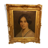 Portrait femme 19ème siècle