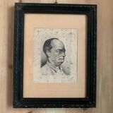 Portrait signed HC Dupont