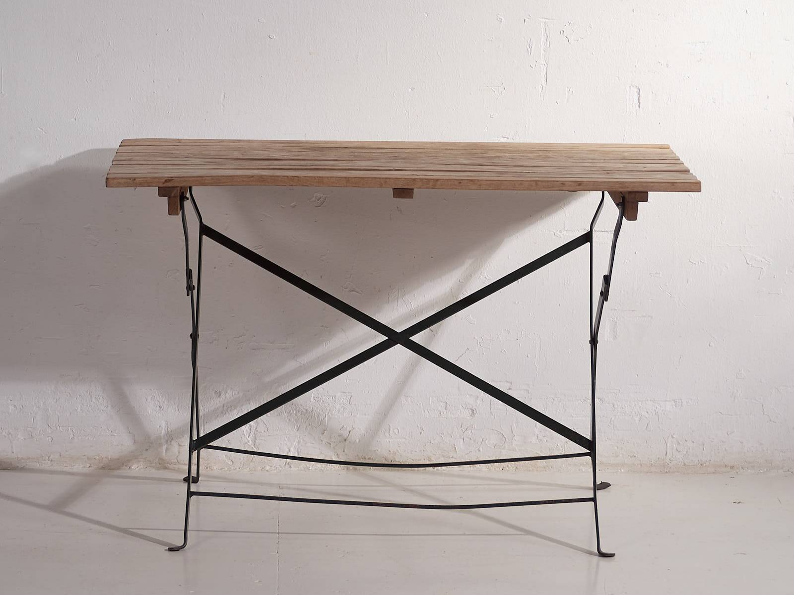 Antique outdoor folding table (c.1920)