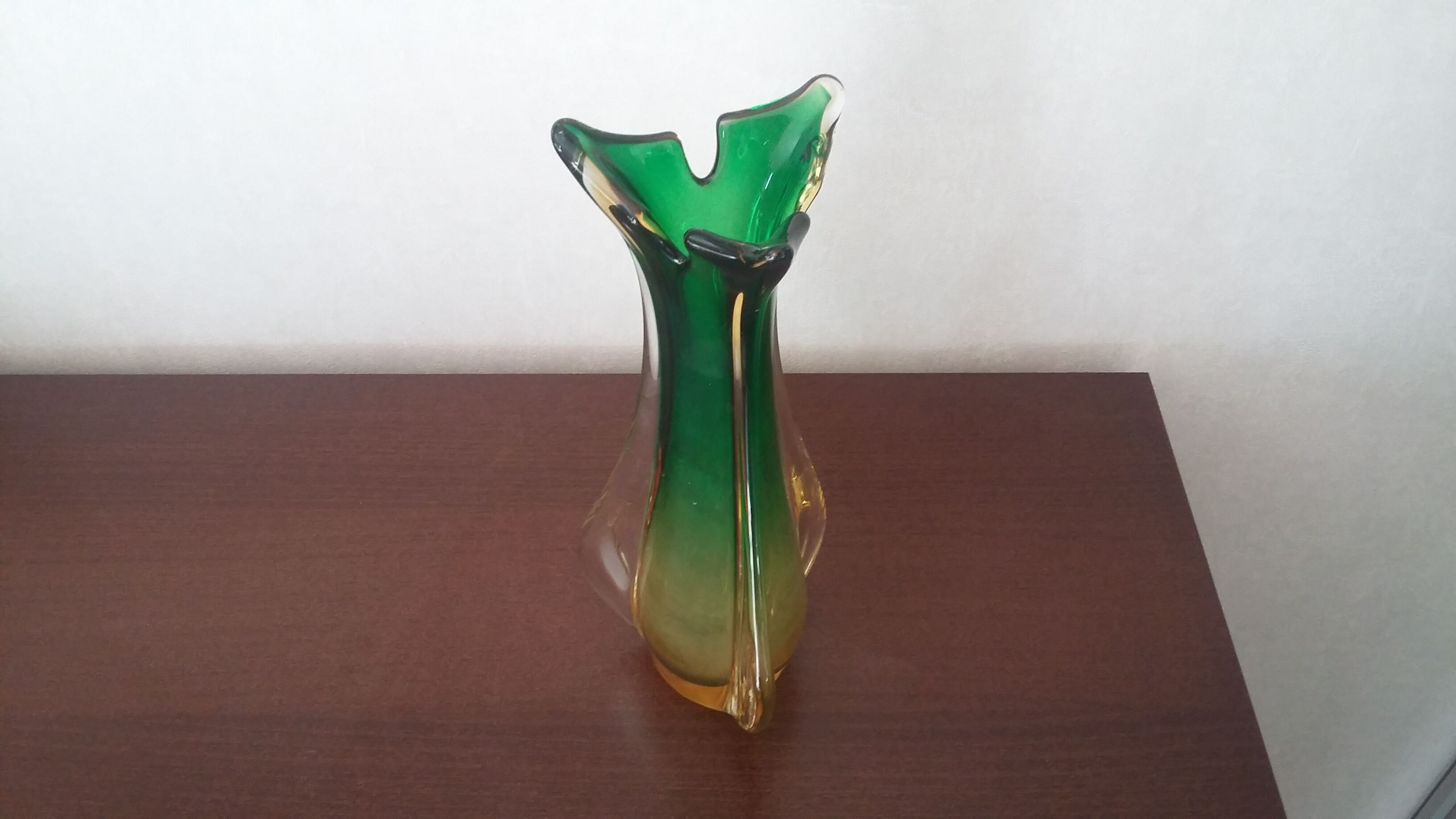 Murano 1960s glass vase