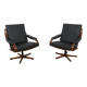 Office Armchairs from Soda Galvano, Norway, 1960s, set of 2