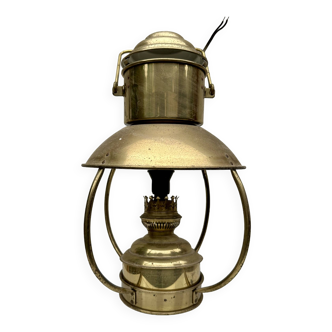 Old brass pendant light