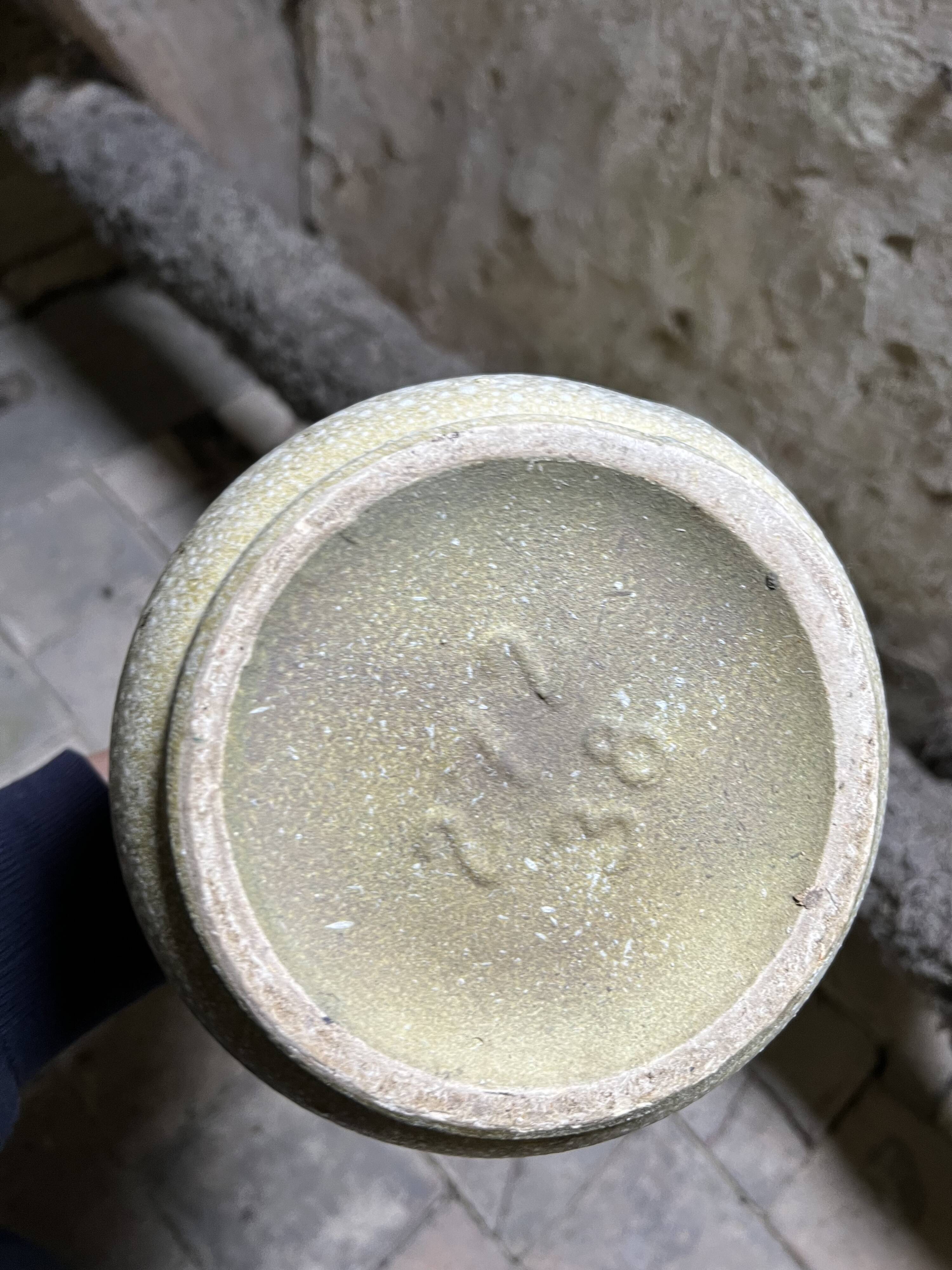 Vintage glazed ceramic jug – West Germany, 1960s