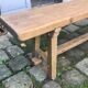 Banc en chêne décapé