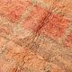 Peach Vintage Moroccan Rug 175 x 285 cm, Berber Wool Rug Handmade, Boho Rug
