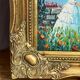 Painting on isorel, wooden frame