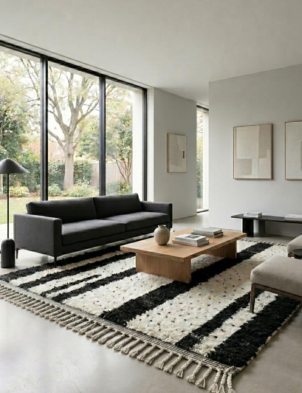 Contemporary Moroccan Rug - 284 x 222 cm