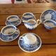 Coffee service in earthenware villeroy & boch, burgenland blue