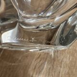 Coupe ou vide-poche en cristal de Daum