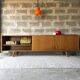 Vintage Scandinavian teak sideboard, 1970.