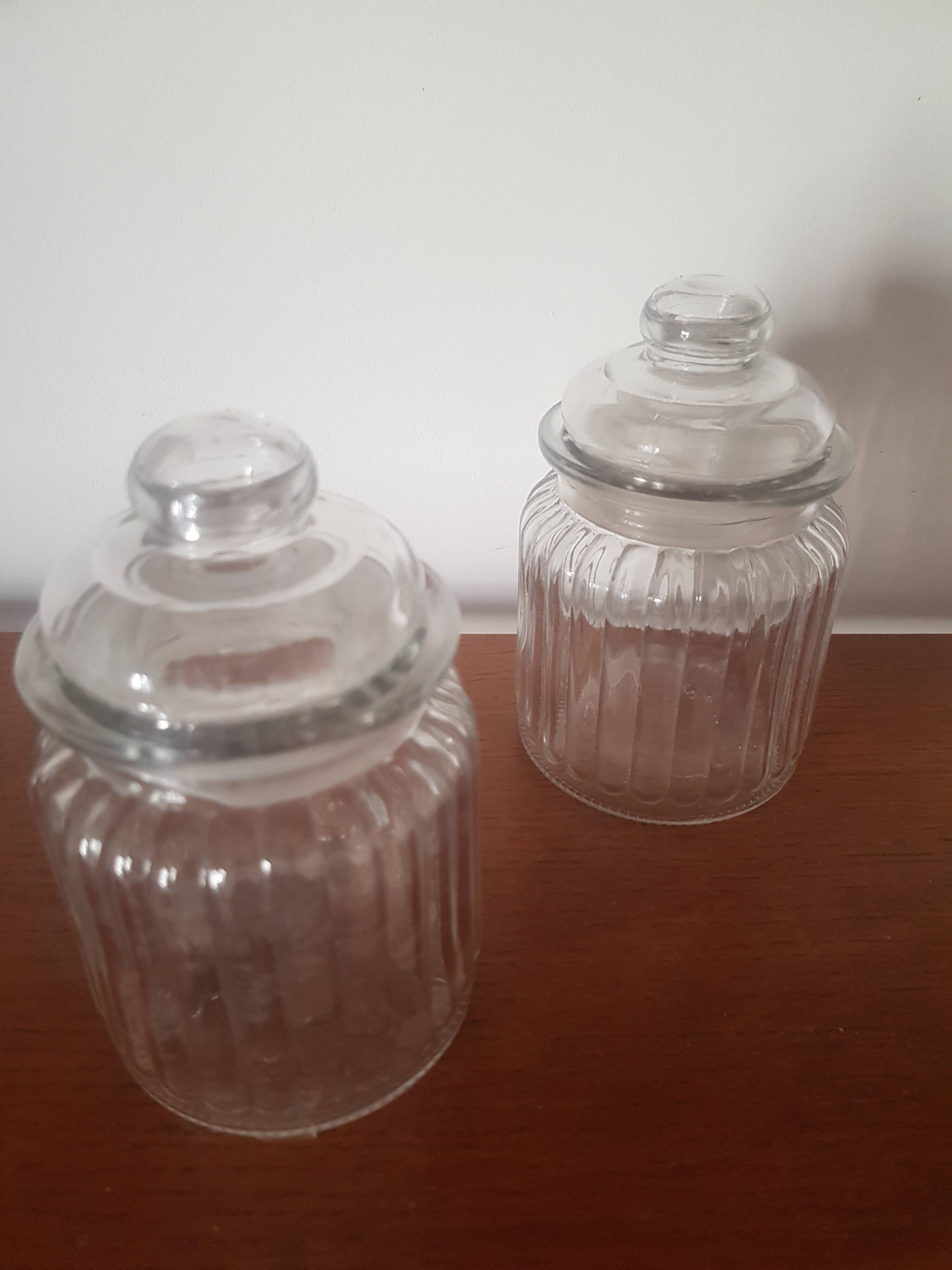 Set of 2 small vintage candy boxes