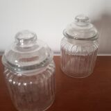 Set of 2 small vintage candy boxes
