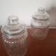 Set of 2 small vintage candy boxes