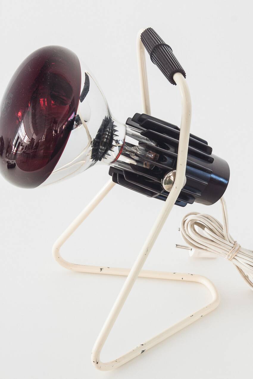 Vintage Philips "infraphil" table lamp. Holland, 1960s