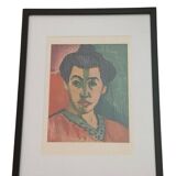 Henri Matisse Woman with Green Stripe
