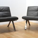 Pair of Brooklyn Chair armchairs, Poltrona Frau