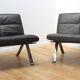 Pair of Brooklyn Chair armchairs, Poltrona Frau