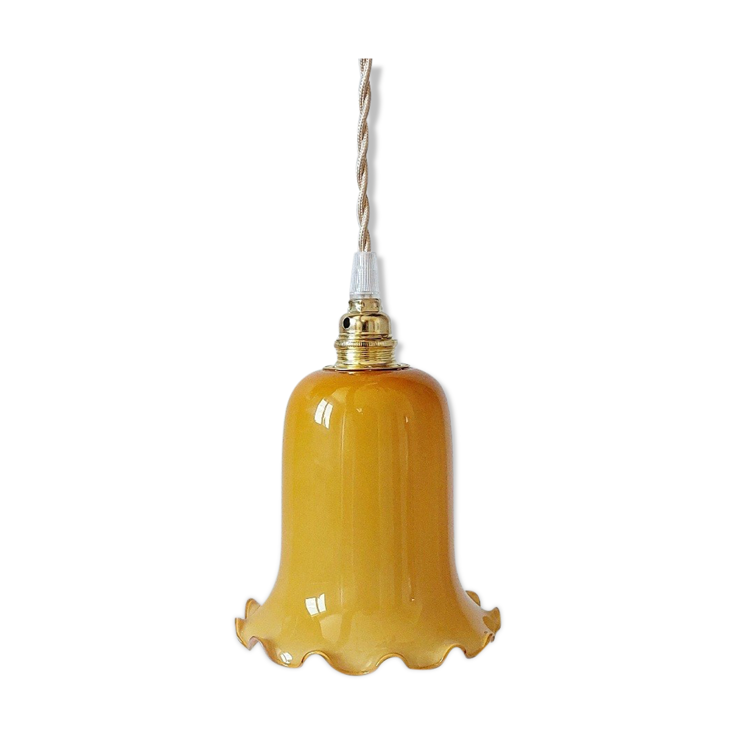 Baladeuse vintage orange